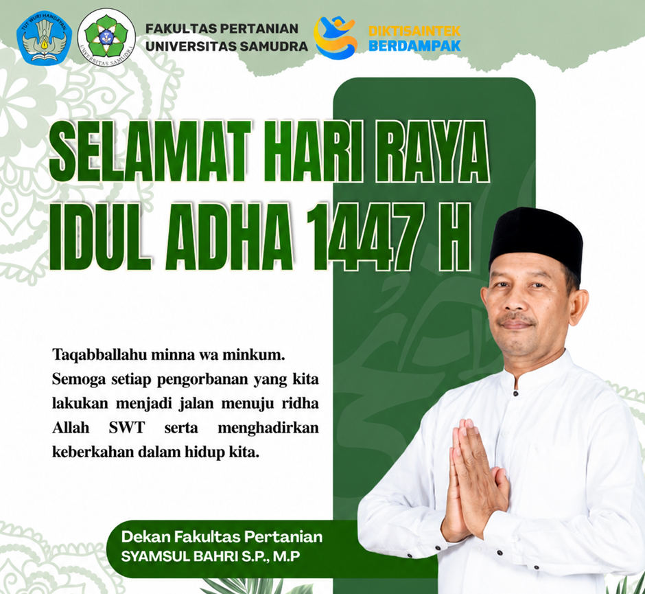 Selamat Hari Raya Idul Adha 1447 H